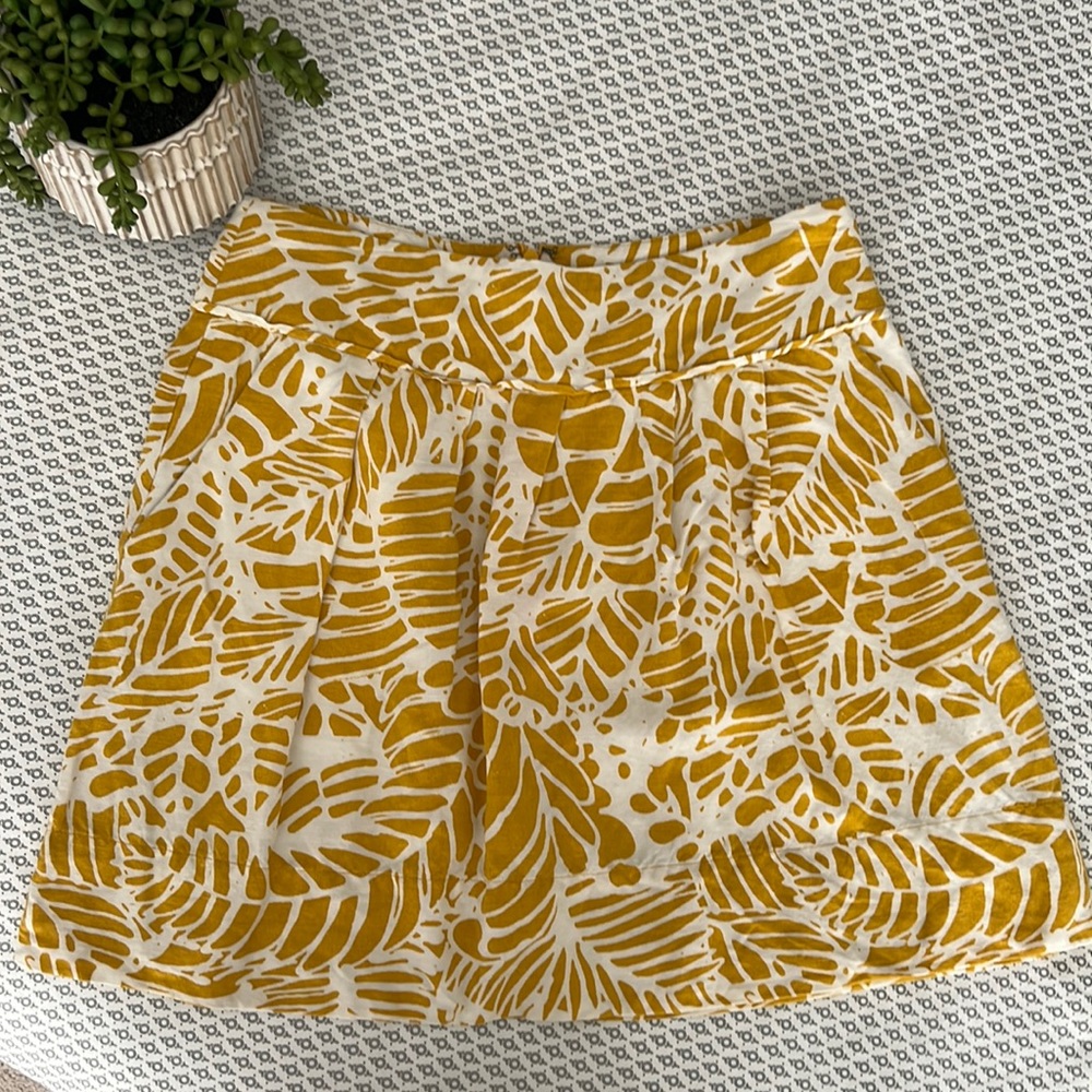 Ann Taylor Loft Floral Flowy Mini Skirt